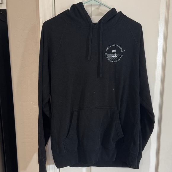 Jacks Surfboards Other - Black Surfboard Graphic Hoodie